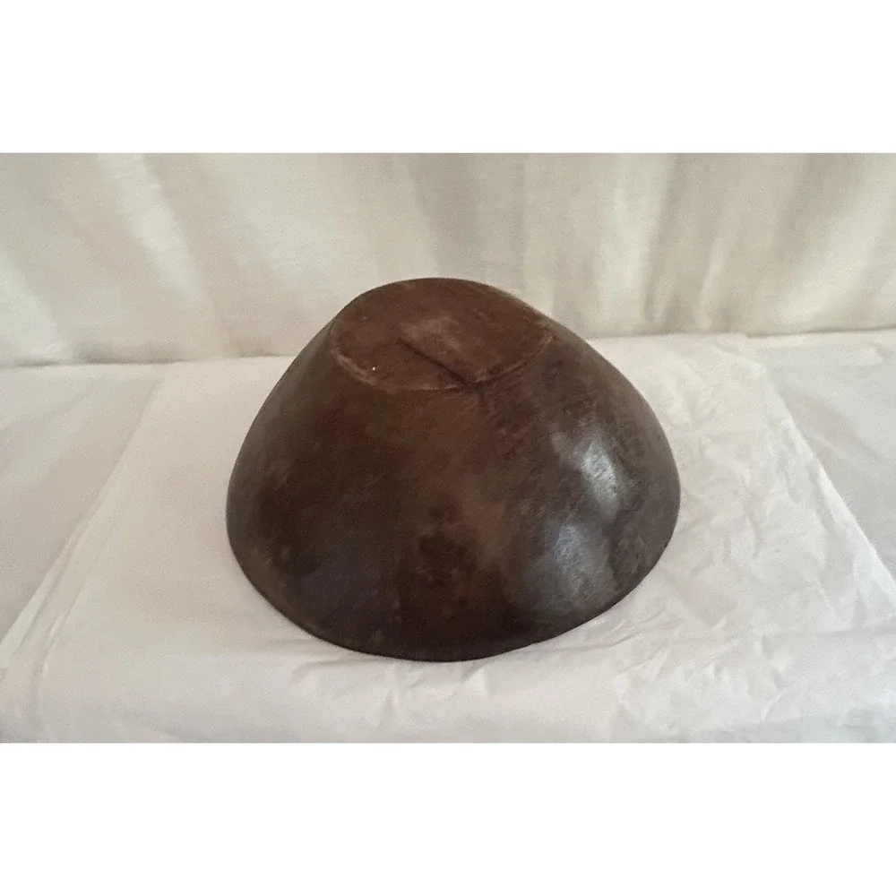 Vintage Black Forest (possibly from Botswana) Hand‎ Carved Wooden Bowl